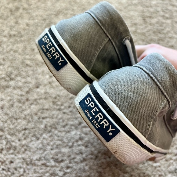 Mens sperry slip on shoes (size 12) - Picture 3 of 5
